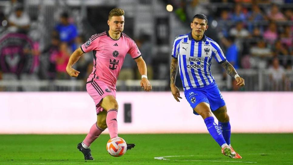 Rayados vence al Inter de Miami de Messi en la Concachampions