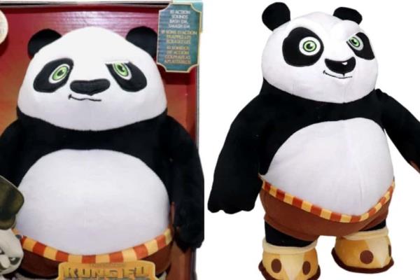 Peluche de Kung Fu Panda 4: esto cuesta el mono de Po con sonido en Amazon