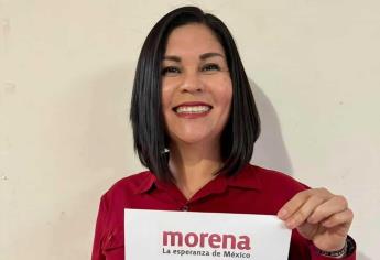 Minerva Vázquez se registra como aspirante de Morena a la Diputación Local Distrito 02