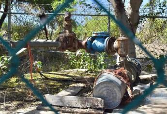 Tiempos de sed: Pozos construidos en El Reparito, El Fuerte, sin agua por falta de electricidad. 