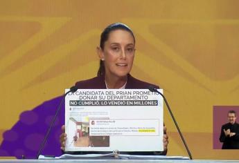 «Cómo creerle a una mentirosa» Claudia Sheinbaum expone a Xóchitl Gálvez en debate del INE