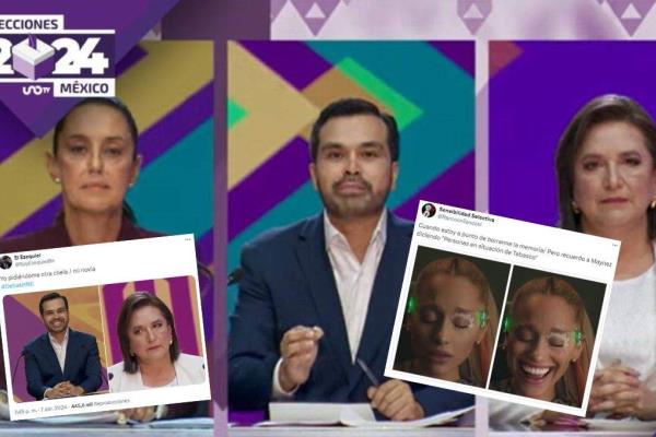 Mejores memes del debate presidencial entre Claudia Sheinbaum, Xóchitl Gálvez y Jorge Máynez