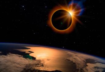 Así se vio el Eclipse Solar desde el espacio | VIDEO