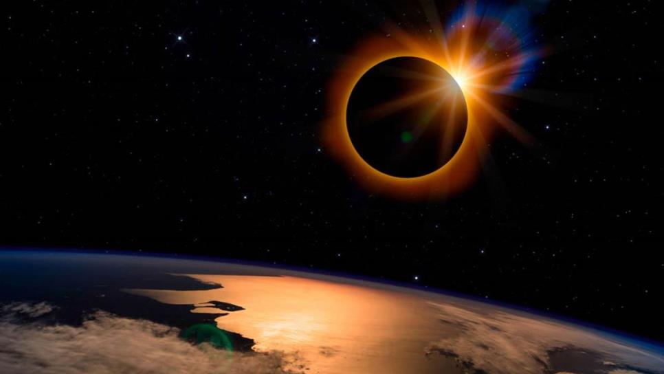 Así se vio el Eclipse Solar desde el espacio | VIDEO