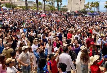 Más de 200 mil personas apreciaron el Eclipse Solar 2024 desde el Malecón de Mazatlán 