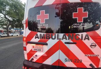 Hombre con balazo en la pierna llega a la Cruz Roja de Culiacán
