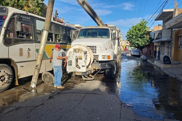 Seis colonias de Mazatlán están sin agua este miércoles por reparación de tuberías 