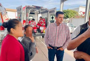 Ayuntamiento de Salvador Alvarado brinda apoyo a víctimas del camionazo