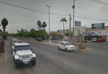 Cierran el bulevar Adolfo López Mateos en Los Mochis