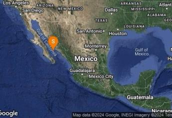 Sismo de 4.1 grados sacude el norte de Sinaloa 