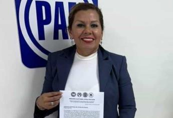 Claudia Tiznado renuncia a la candidatura a diputada local por el PRI-PAN-PRD en el sur de Sinaloa
