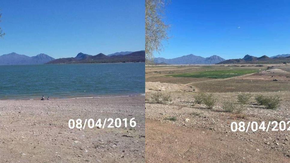 Así lucía esta presa de Sonora hace 8 años y hoy es un paraje desierto | FOTOS