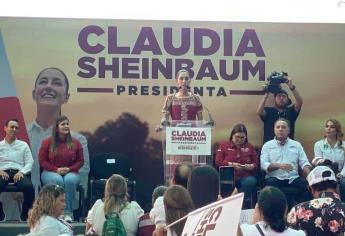 Claudia Sheinbaum en Culiacán: «De que vamos a llegar, vamos a llegar a la presidencia de la República»