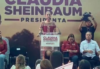 «Sí al voto de mexicanos en el extranjero», Claudia Sheinbaum