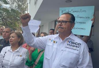 «Mingo» Vázquez se suma a protestas del PAS por la desaparición de candidato