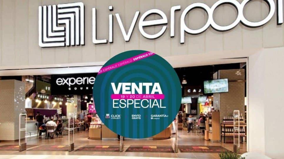 Liverpool tiene venta especial dias antes de la venta nocturna ¿que descuentos hay?