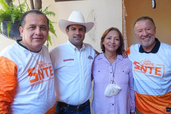 Carlos Escobar se compromete a ser aliado de los maestros en el Congreso