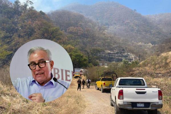 Rocha Moya envía condolencias a familia de Jonathan, víctima del incendio en Concordia