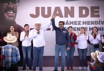 Con 44 puntos de ventaja Juan de Dios encabeza encuesta para la alcaldía de Culiacán