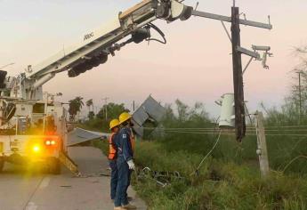 CFE suspenderá el servicio a 13 comunidades de Ahome este martes