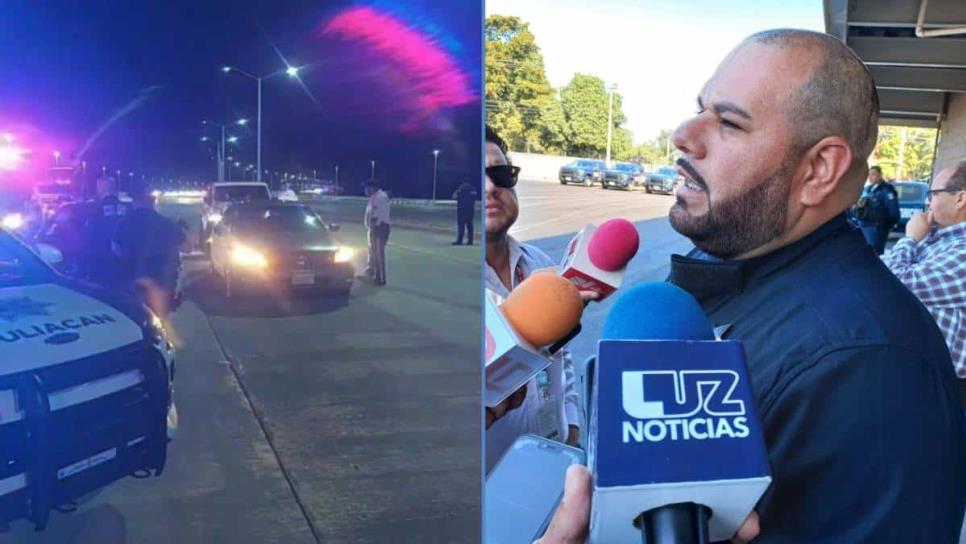 Tras arrancones, aseguran 5 vehículos 2 motos y 1 persona en Nuevo Malecón de Culiacán