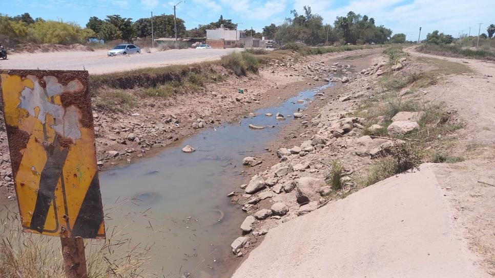 Así lucen los canales de riego que cruzan por la ciudad de Los Mochis | FOTOS