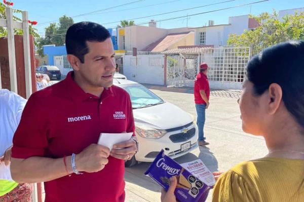Carlos Escobar, candidato de Morena, llama a la participación en estas elecciones para generar cambios