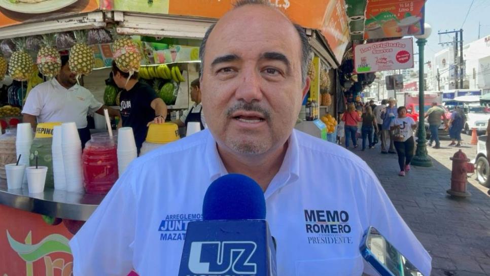 «Vamos a regresarle la seguridad a Mazatlán» afirma Memo Romero en saludo a ciudadanos