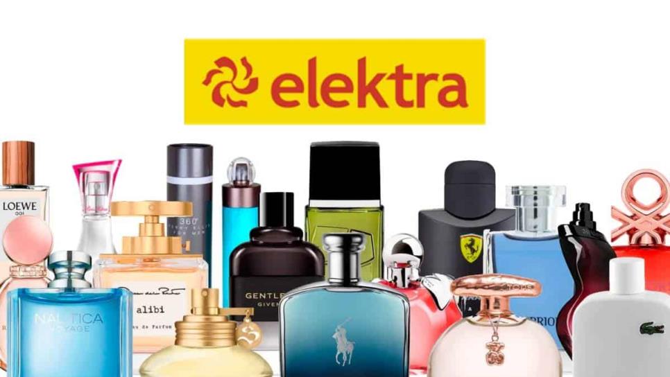 Perfumes de lujo que Elektra remata en lo que resta de abril