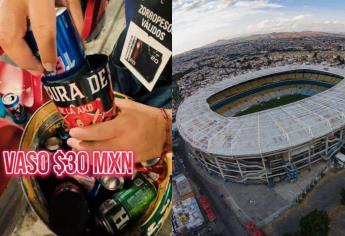 Esto cuesta una cerveza en el Estadio Jalisco ¿Es la más cara de México? | VIDEO