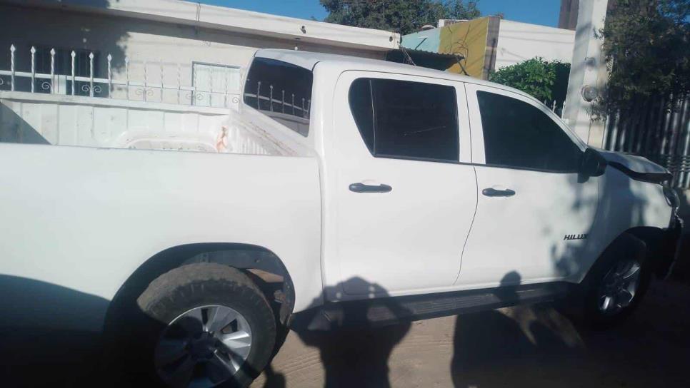 Policía Estatal recupera camioneta con reporte de robo en Culiacán