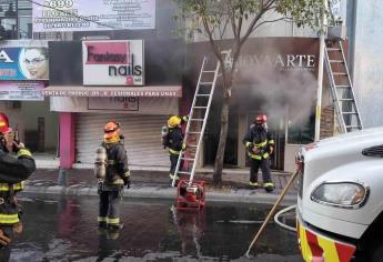 Se incendia una joyería en el sector centro de Culiacán