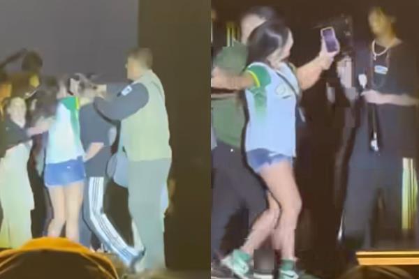 Natanael Cano: así agredió a una seguidora durante su concierto en Los Mochis | VIDEO
