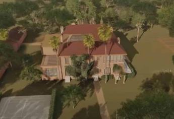 Así luciría la Casa Grande si aún estuviera en el Parque Sinaloa | VIDEO