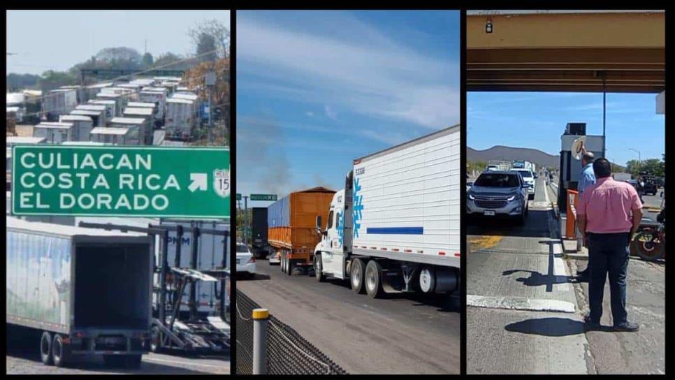 ¿Por qué están cerradas las casetas en Sinaloa? Esto pasa en las carreteras