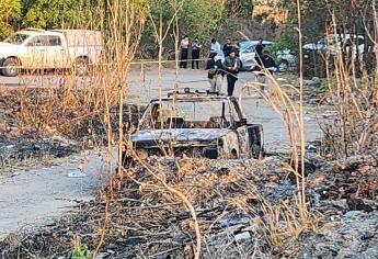 Encuentran un cadáver carbonizado a la salida norte de Culiacán