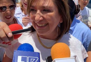 Xóchitl Gálvez, candidata a la Presidencia, llega a Mazatlán para gira de trabajo en Sinaloa 