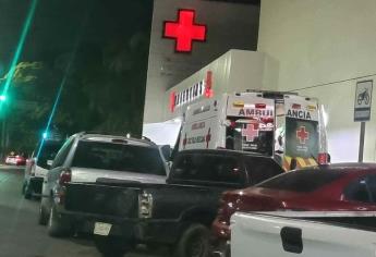 Mujer es herida de bala y pide ayuda en la Cruz Roja de Culiacán