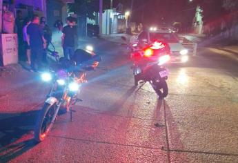 Joven motociclista se accidenta y termina fracturado en Culiacán