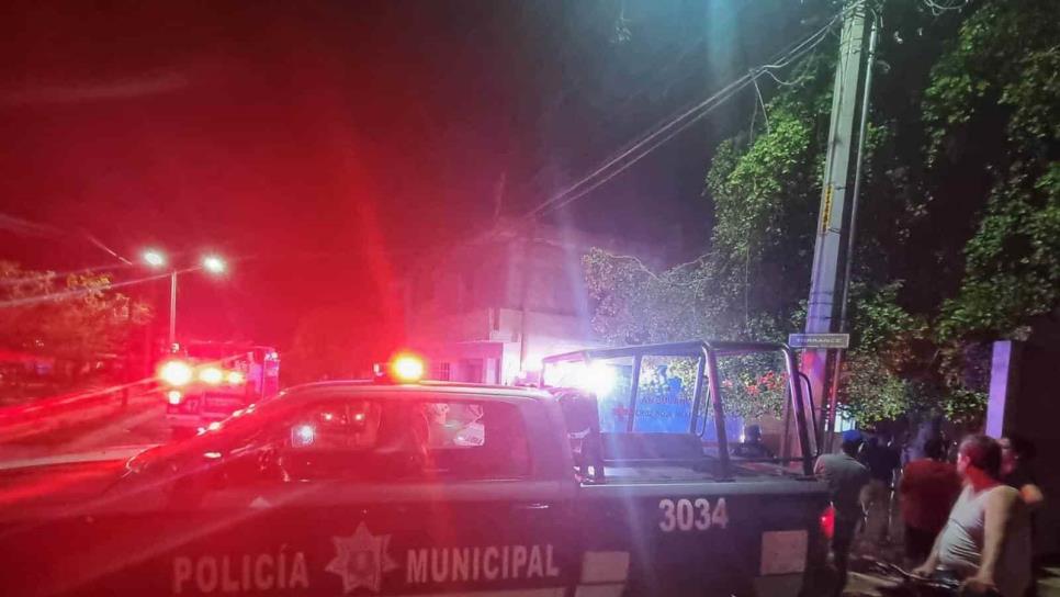 Atacan a pedradas a policías municipales en el sector Punta Azul, en Culiacán