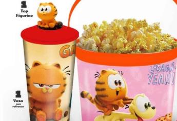 ¿Cuántas palomeras coleccionables hay de la película de Garfield y cómo conseguirlas en Cinemex?