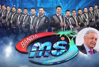 AMLO confirma que la Banda MS tocará en el Zócalo