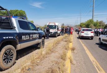 Muere niño de 2 años atropellado tras salirse de su casa a la carretera en Culiacán