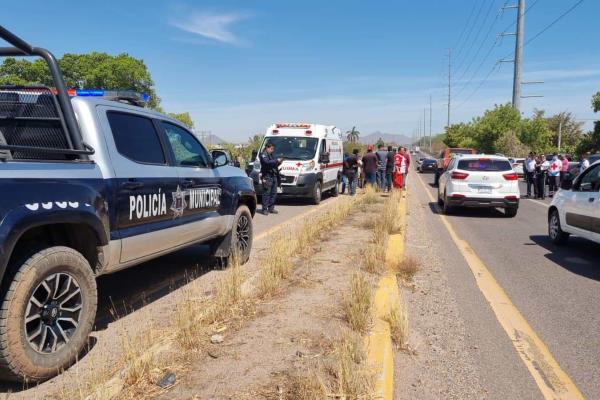 Muere niño de 2 años atropellado tras salirse de su casa a la carretera en Culiacán