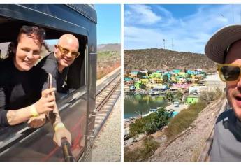 Facundo cumple su sueño: viaja en el Chepe Express de Chihuahua a Los Mochis