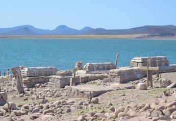La sequía «revive» pueblo fantasma en la presa Miguel Hidalgo de El Fuerte