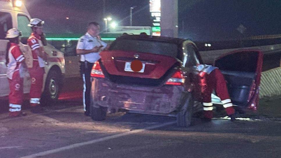 Automovilista pierde la vida tras impactar contra señalética en Mazatlán 