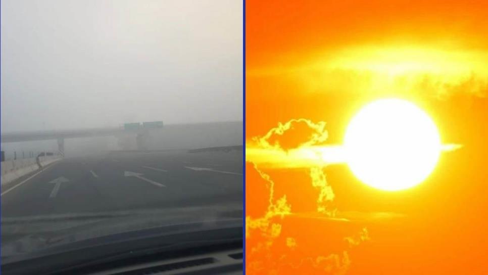 Neblina y calor extremo se pronostican para Sinaloa este martes 14 de mayo