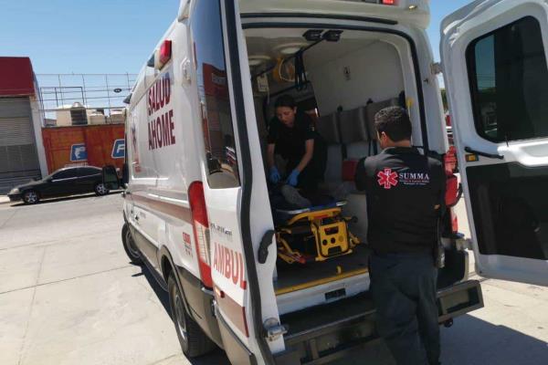 Hombre termina con traumatismo de cráneo al caer de 7 metros en Los Mochis  