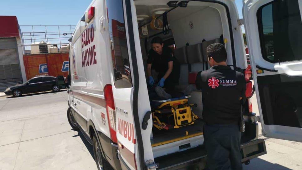 Hombre termina con traumatismo de cráneo al caer de 7 metros en Los Mochis  